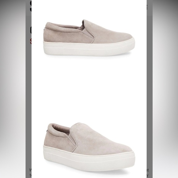 Steve Madden “Gills” Grey Suede - Picture 1 of 8